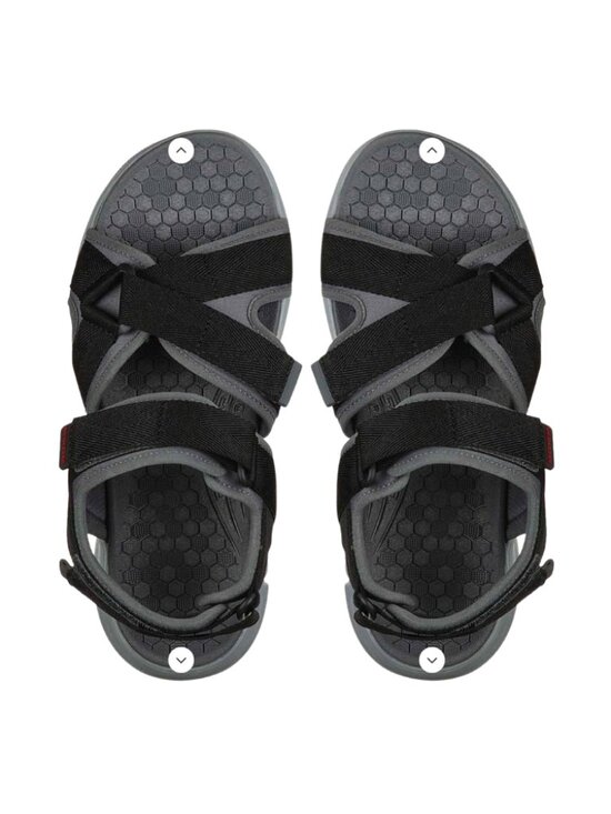 Skechers Men\'s Equalizer 4.0 Tolgus Sandal - Charcoal/Black 237050-CCBK